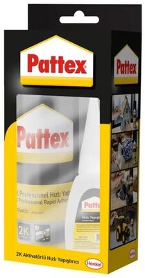 Pattex 2K Aktivatörlü Hızlı Yapıştırıcı 100ml Aerosol+17ml - 1