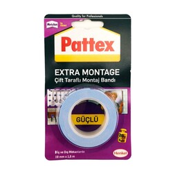 Pattex Extra Montaj Tamir Bandı 19mm. x 1,50mt. - 1