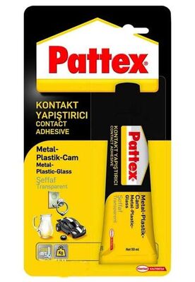 Pattex Metal Plastik Cam Yapıştırıcı Şeffaf 50gr - 1