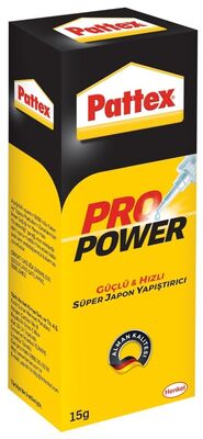 Pattex Pro Power Süper Japon Yapıştırıcı 15 gr. - 1