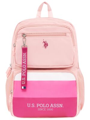 U.S. Polo Assn. Pembe Sırt Çantası - 1