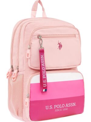 U.S. Polo Assn. Pembe Sırt Çantası - 2