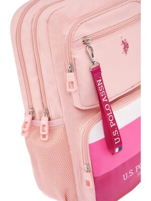 U.S. Polo Assn. Pembe Sırt Çantası - 5