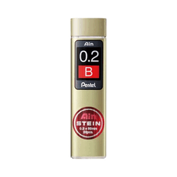 Pentel Hi-Polymer 0.2mm B Ain Stain Min - Pentel