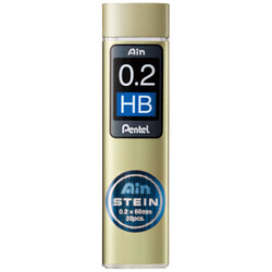 Pentel Hi-Polymer 0.2mm HB Ain Stain Min - Pentel