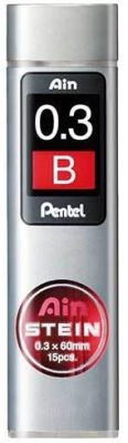Pentel Hi-Polymer 0.3mm B Ain Stain Min - 1
