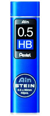 Pentel Hi-Polymer 0.5mm HB Ain Stain Min - 1