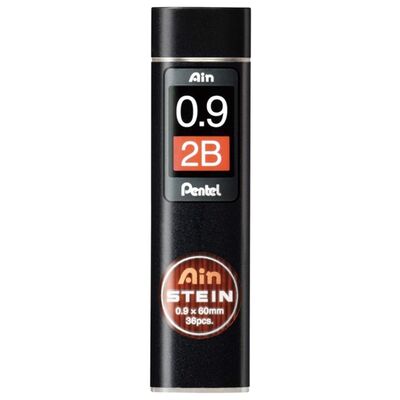 Pentel Hi-Polymer 0.9mm 2B Ain Stain Min - 1