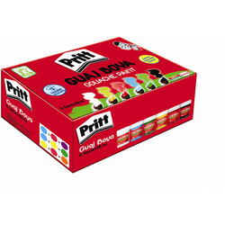 Pritt Guaj Boya 6 Renk 18ml - Pritt