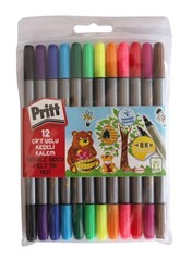 Pritt Keçeli Kalem Çift Uçlu 12'li - Pritt