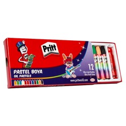 Pritt Pastel Boya 12 Renk Karton Kutu - Pritt