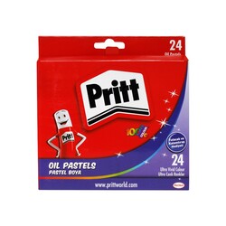 Pritt - Pritt Pastel Boya 24 Renk Karton Kutu