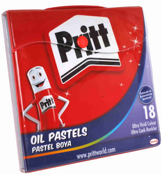 Pritt Pastel Boya Çantalı 18 Renk  - Pritt