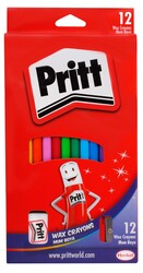 Pritt Pastel Boya Silinebilir 12 Renk - Pritt