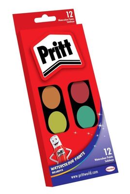 Pritt Sulu Boya 12’li Küçük Tablet - 1