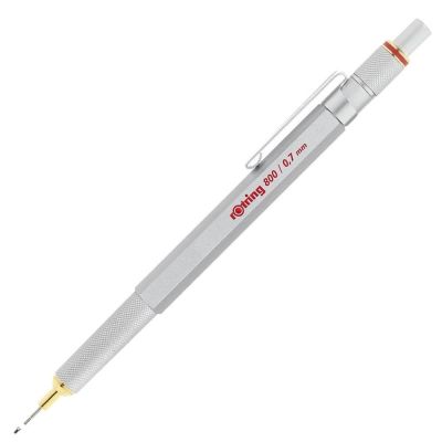 Rotring 800 Mekanik Kurşun Kalem Krom 0.7 mm - 1