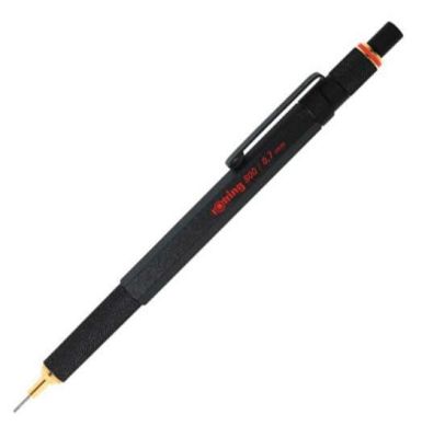 Rotring 800 Mekanik Kurşun Kalem Siyah 0.7 mm - 1