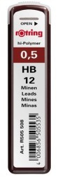 Rotring Hi-Polymer Kurşun Kalem Ucu 0.5 mm (2B) - Rotring