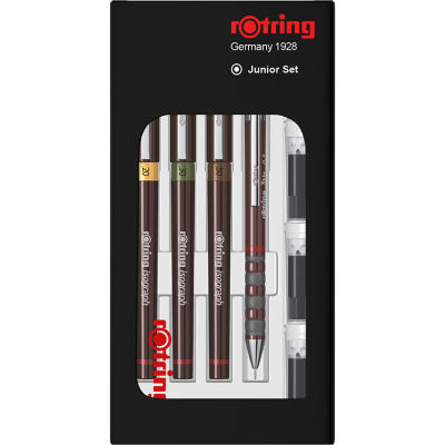 Rotring İsograph Set (0.2-0.3-0.5)+Tikky 0.5 Junior - 1