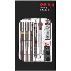 Rotring İsograph Set Pergelli (0.2-0.3-0.5)+Tikky 0.5 - Rotring