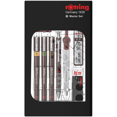 Rotring İsograph Set Pergelli (0.2-0.3-0.5)+Tikky 0.5 - 1