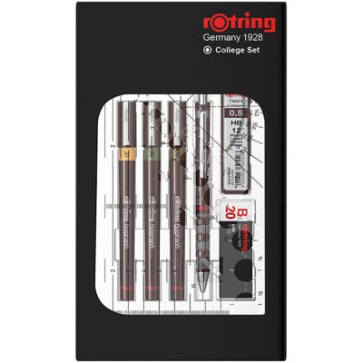 Rotring İsograph Set Pergelsiz (0.2-0.3-0.5)+Tikky 0.5 - 1