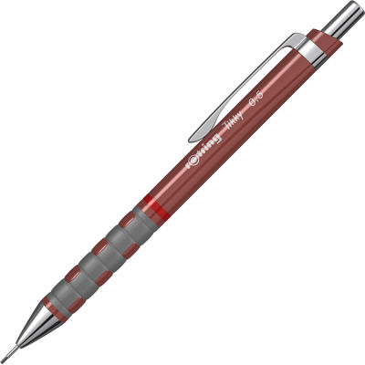 Rotring Tikky 0.5mm Versatil Kalem 4C Kiremit Kırmızısı - 1