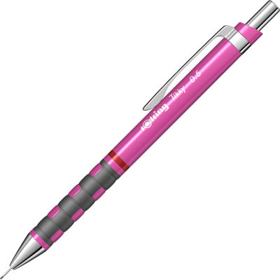Rotring Tikky 0.5mm Versatil Kalem Neon Pembe - 1