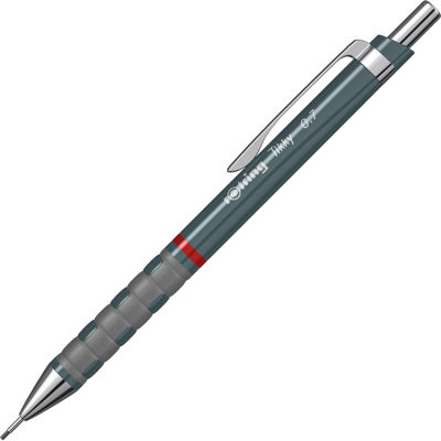 Rotring Tikky 0.7mm Versatil Kalem 4C Koyu Gri - 1