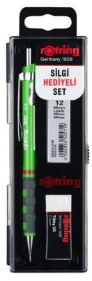 Rotring Tikky RD Okul Seti 0.5mm Versatil+Min Silgi Hediyeli - Koyu Yeşil - 1