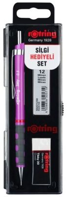 Rotring Tikky RD Okul Seti 0.5mm Versatil+Min Silgi Hediyeli - Mor - 1