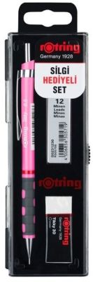 Rotring Tikky RD Okul Seti 0.5mm Versatil+Min Silgi Hediyeli - Neon Pembe - 1