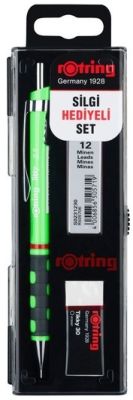 Rotring Tikky RD Okul Seti 0.5mm Versatil+Min Silgi Hediyeli - Neon Yeşil - 1