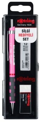 Rotring Tikky RD Okul Seti 0.7mm Versatil+Min Silgi Hediyeli - Neon Pembe - 1