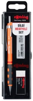 Rotring Tikky RD Okul Seti 0.7mm Versatil+Min Silgi Hediyeli - Neon Turuncu - 1