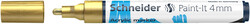 Schneider - Schneider 320 Akrilik Marker 4mm Altın