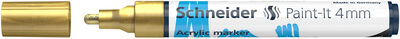 Schneider 320 Akrilik Marker 4mm Altın - 1