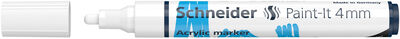 Schneider 320 Akrilik Marker 4mm Beyaz - 1
