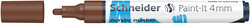 Schneider - Schneider 320 Akrilik Marker 4mm Kahverengi