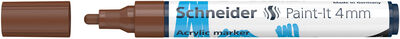 Schneider 320 Akrilik Marker 4mm Kahverengi - 1