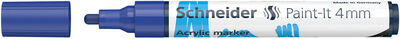 Schneider 320 Akrilik Marker 4mm Mavi - 1
