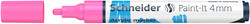 Schneider - Schneider 320 Akrilik Marker 4mm Pembe