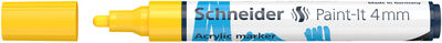 Schneider 320 Akrilik Marker 4mm Sarı - 1