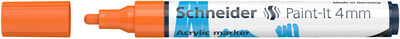Schneider 320 Akrilik Marker 4mm Turuncu - 1
