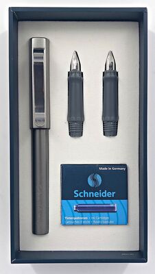 Schneider Base Metalik Dolmakalem Gümüş - 1
