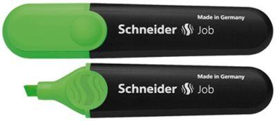 Schneider Job Fosforlu Kalem Yeşil - 1