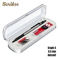 Scrikss Versatil Graph-X 0.5mm Antrasit 3’lü Set - 4