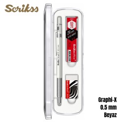 Scrikss Versatil Graph-X 0.5mm Beyaz 3’lü Set - 3