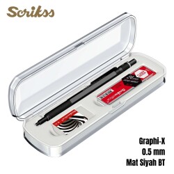 Scrikss Versatil Graph-X 0.5mm Mat Siyah 3’lü Set - 4