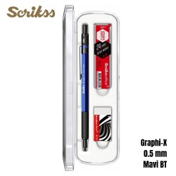 Scrikss Versatil Graph-X 0.5mm Mavi 3’lü Set - 3